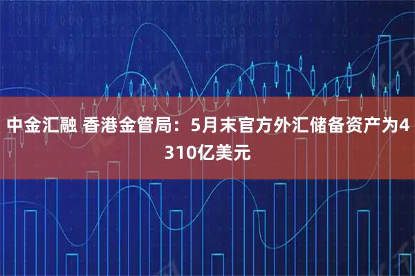 中金汇融 香港金管局：5月末官方外汇储备资产为4310亿美元